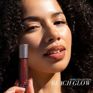 NIB Fitglow Beauty Lip Colour Serum in Beach Glow 10g 0.35 fl oz